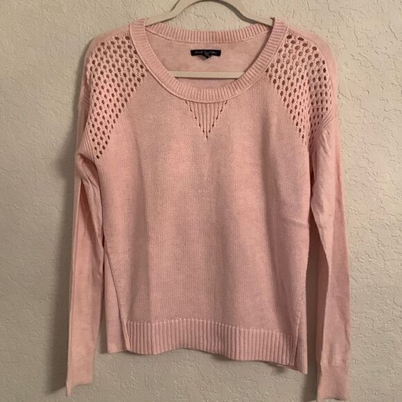 AMERICAN EAGLE Outfitters Pink Womens Sweater . Size SP - Picture 1 of 11